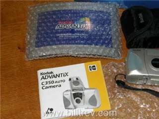Boxed Kodak Advantix C350 APS Film Camera Kit C 350 Box  