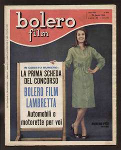 BOLERO FILM 64 PEZZI HEPBURN CONCORSO LAMBRETTA DENEUVE  