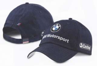 BMW Genuine Motorsport Team Baseball Hat/Cap Blue 80302208121  