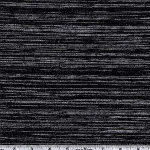   Knit Stripe Jet Black/White Fabric By The Yard Arts, Crafts & Sewing
