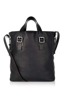Marc by Marc Jacobs  Black Simple Leather City Tote by Marc By Marc 