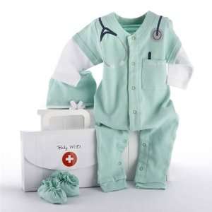  Baby M.D. Two Piece Layette Set in Doctors Bag Baby Gift Set Baby