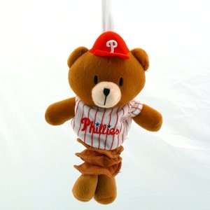   Phillies Musical Plush Pull Down Bear Baby Toy