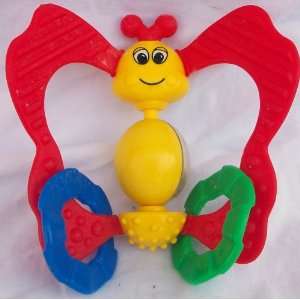  Vintage Baby Butterfly Rattle Toy Toys & Games