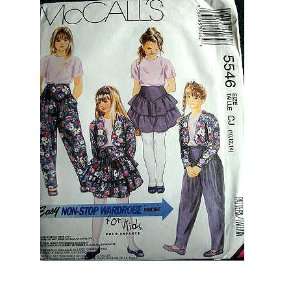  GIRLS LINED JACKET, TOP, SKIRT & PANTS SIZE 10 12 14 EASY 