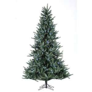 Pre lit Tiffany Spruce Artificial Christmas Tree   White LED 