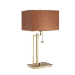  Trans Globe RTL 8667 Pull Chain Table Lamp, Burnished Gold 