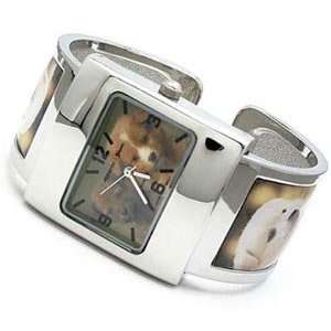 Puppy Dog Themed Silver Bangle Wristwatch Kitchen 