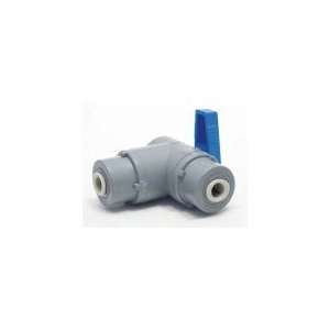  SMC 7151490 Ball Valve,1/4 In,Push To Connect,PVC