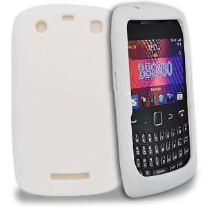  Mobile Palace  White silicone case cover for blackberry 