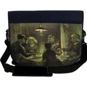 Van Gogh Art Potato Ear NEOPRENE Laptop Sleeve Bag Messenger Bag 