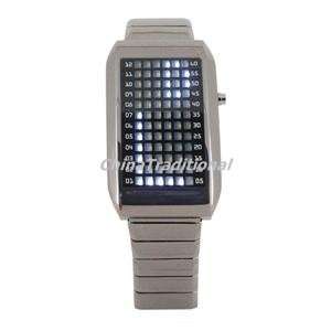  Bright White LED Wrist Men Watch   Comes with a nice metal 