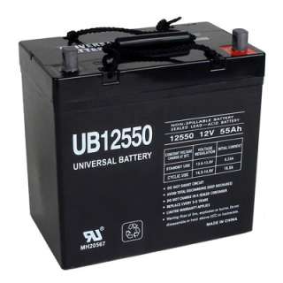 12V Mobility Scooter Battery UB12550 For Quickie P110  
