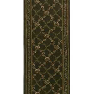   Rug Savoy Runner, Basil, 2 Foot 2 Inch by 6 Foot