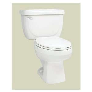   Two Piece ADA Compliant Elongated Toilet Finish White, Rough In 14