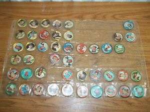 Lot of 40+ Vintage Topps Baseball Coins 1964 ? 1970s LOOK  