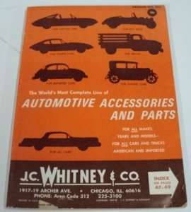 Whitney 1969 Automotive Acc. & Parts Brochure  
