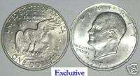 RARE 1972 EISENHOWER DOLLAR   DENVER MINT  