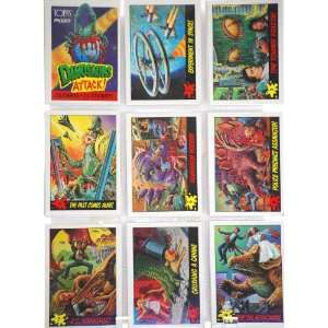 1988   Topps Presents   Dinosaurs Attack   55 Cards & 11 Stickers 