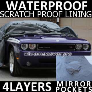 Waterproof Car Cover 2009 2010 2011 Dodge Challenger  