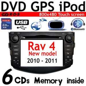 HD Car DVD GPS Bluetooth TV RDS for Toyota RAV4 2010+  