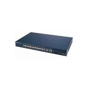   ES 3124 24 PORT Layer 2+ Switch with Shared Gbe/sfp Ports Electronics