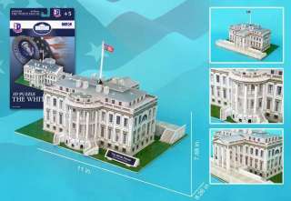 DARON WASHINGTON DC THE WHITE HOUSE 3D PUZZLE BRAND NEW IN BOX CF060H 