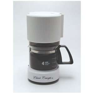  Coffee Concepts CC40 4 Cup European Style Auto Shut Off Coffee Maker 
