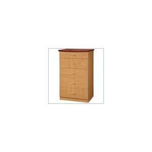   Furniture USA Greta 5 Drawer Chest in Oak Finish Furniture & Decor