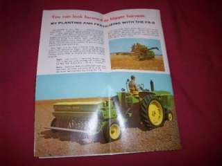 1960 John Deere FB B Fertilizer Grain Drill Brochure  