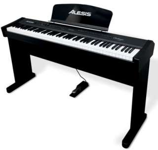 Alesis Cadenza 88 Key Hammer Action Digial Piano w/Sustain Pedal,Rack 
