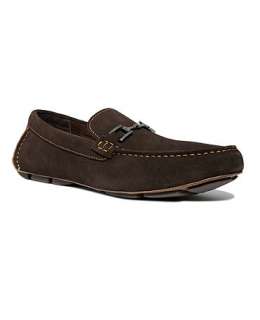 Alfani Shoes, Merry Moc Toe Suede Driver With Bit Loafers   Mens Shoes 