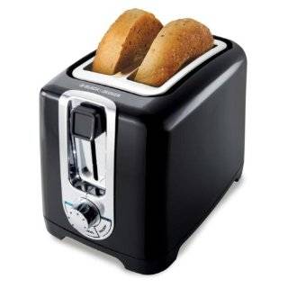 Black & Decker TR1256B 850 Watt 2 Slice Toaster with Bagel Function 