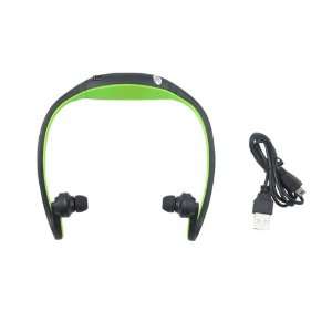 Green Sports Stereo Wireless Bluetooth Headset Earphone Headphone for 