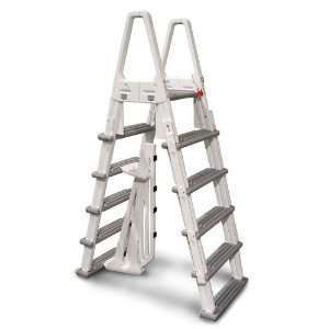   Heavy Duty Adjustable Ladder for Above Ground Pools