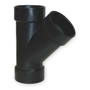 ABS and PVC Drain Waste and Vent (DWV) Pipe and Fittings Wye,4 In,ABS 