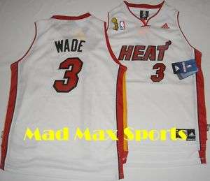 DWYANE WADE Heat NBA FINALS Adidas SWINGMAN Jersey XL  
