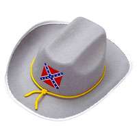 SOMBRERO CONFEDERADO ADULTO DE OFICIAL