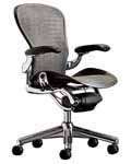 Herman Miller Aeron Adjustable Graphite Chair Size C  