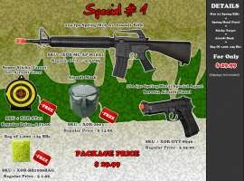 Airsoft Gun Package 1  