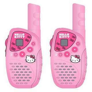 Hello Kitty 22 Channel 4 Mile 2 Way Radio   Pink (KT2022).Opens in a 