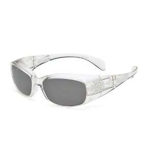 Optx 20/20 Eyedefend Allergy Glasses, Crystal Clear Haze with Sunglass 