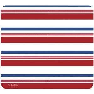  Allsop 28802 Red Stripes Soft cloth Mouse Pad Electronics