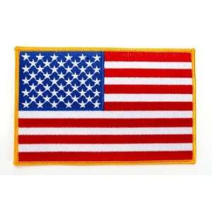  Hot Leathers 6 in. American Flag Patch 