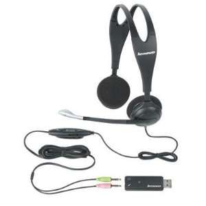 Lenovo Retail Packaged USB/analog Headset, USB Or Analog, Connect To 