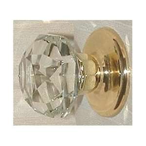 French Antique Diamond Cut Crystal Knob Passage Door Knobset limited 