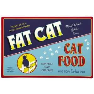  Vintage Pet Fat Cat Pet Placemat (Quantity of 4) Health 