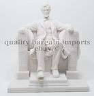   Abraham Lincoln Seated Statue Washington White House Figurine