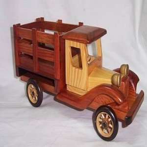  Antique Wooden Toy Truck