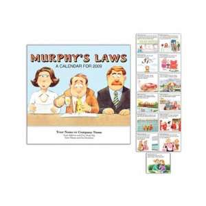  Murphys Law   Stapled   Monthly 2010 appointment wall calendar 